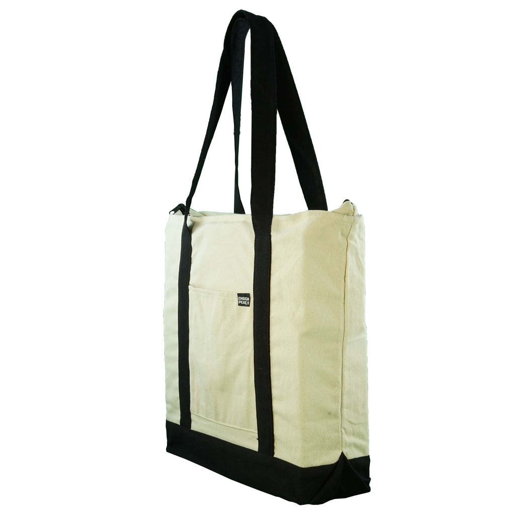 Ensign Peak 100% Cotton Canvas Boat Tote – Sacks and Such